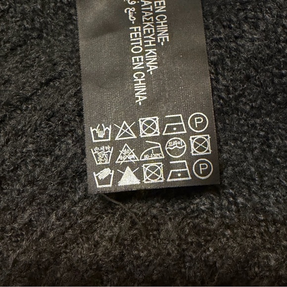 Zara Embelished Limited Edition floor length Cardigan Sweater, Oversized sz S - Picture 14 of 15